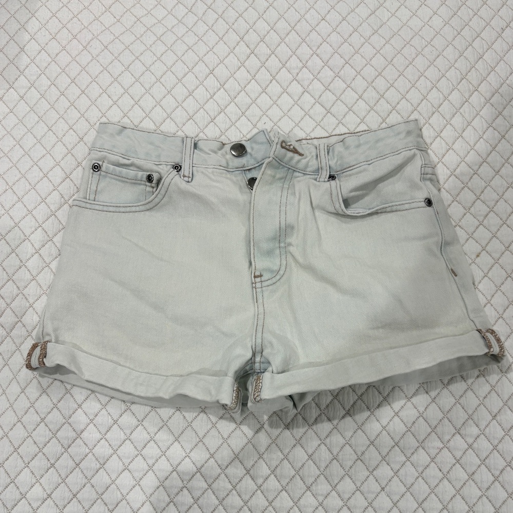 Forever 21 Light Blue Jean Shorts